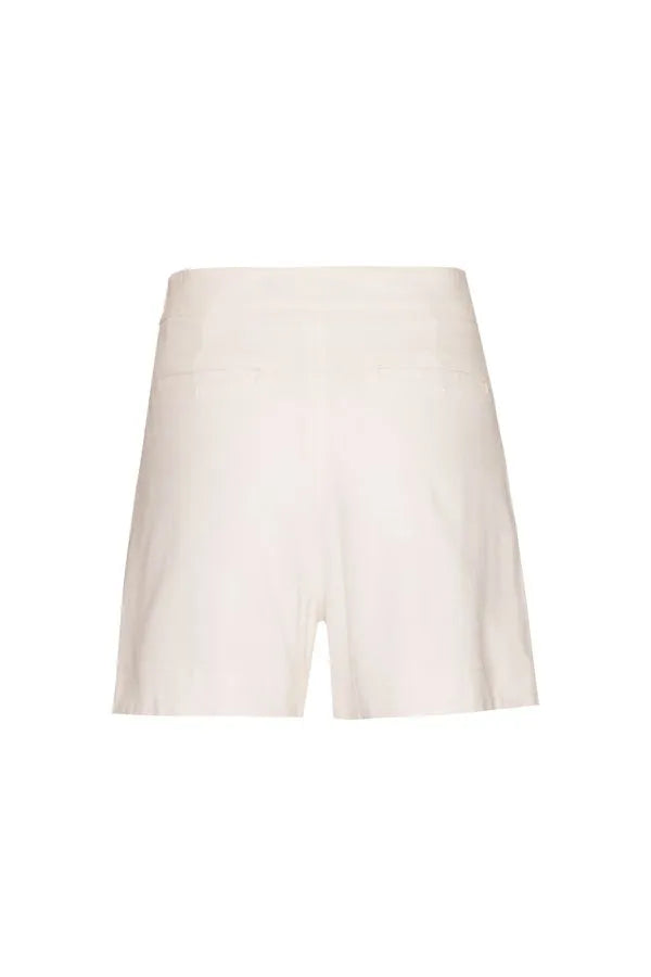 SHORT BOTÕES LINHO NILO MATRON OFF WHITE