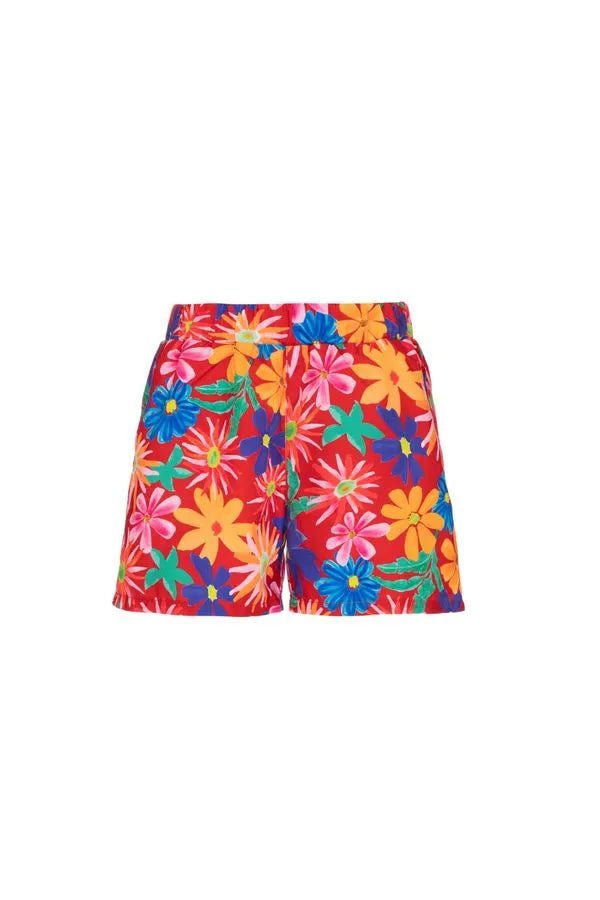 SHORT DAISY INFANTIL MASCULINO VERMELHO