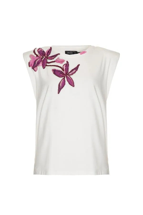 CAMISETA BORDADA LUXOR SPY OFF WHITE 