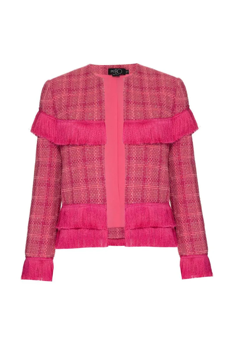 BLAZER FRANJAS TWEED CHARLOTTE - MÃES ROSA 