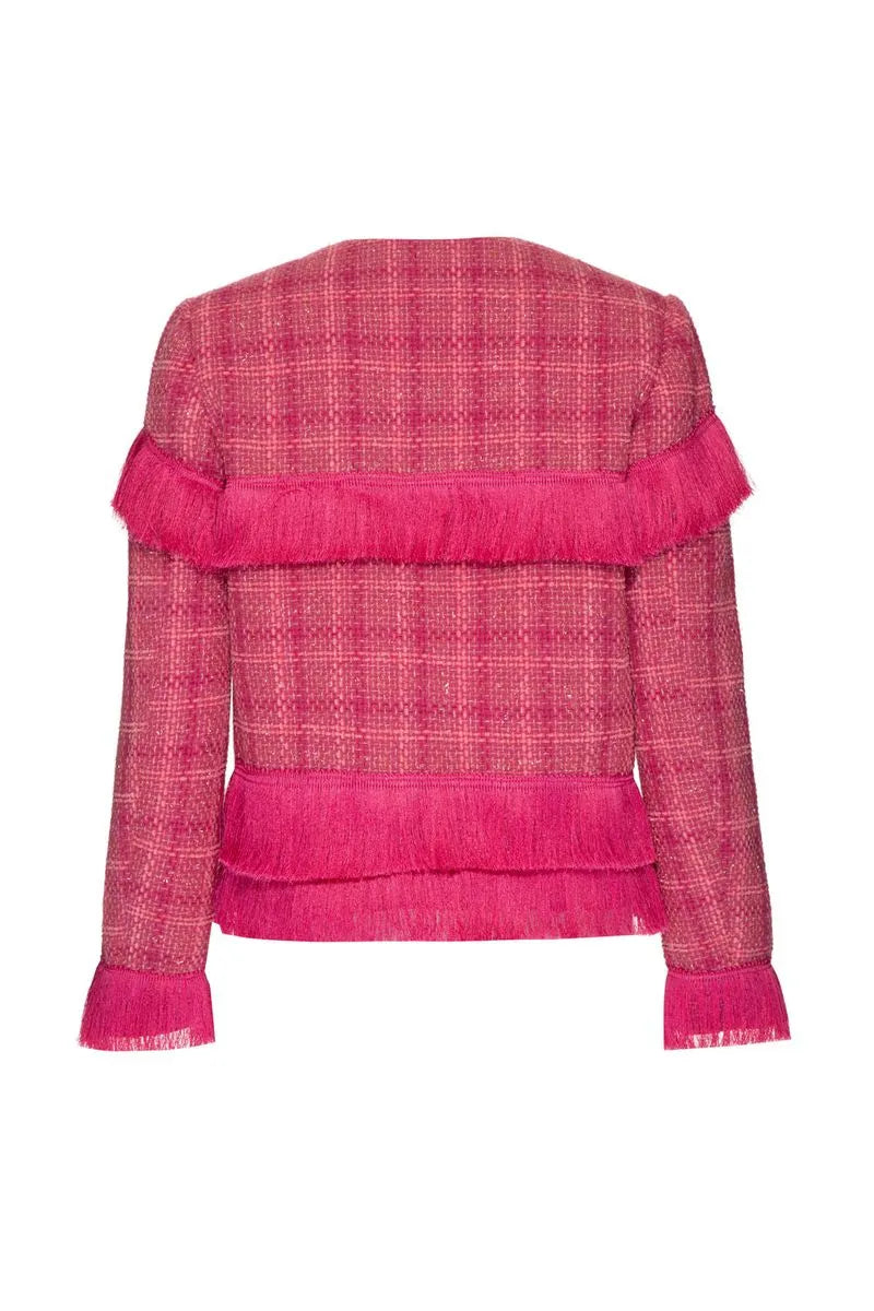 BLAZER FRANJAS TWEED CHARLOTTE - MÃES ROSA 