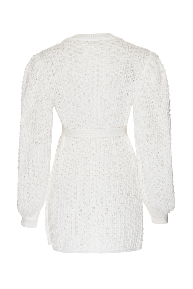 TRICOT BORDADO FAIXA SENSES OFF WHITE