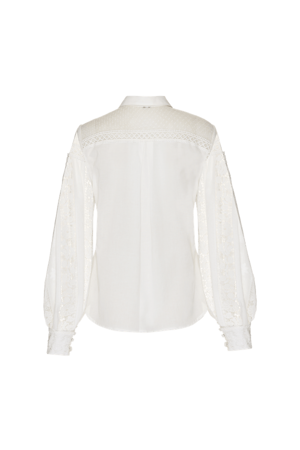 CAMISA ENTREMEIO LAISE CHARMS OFF WHITE