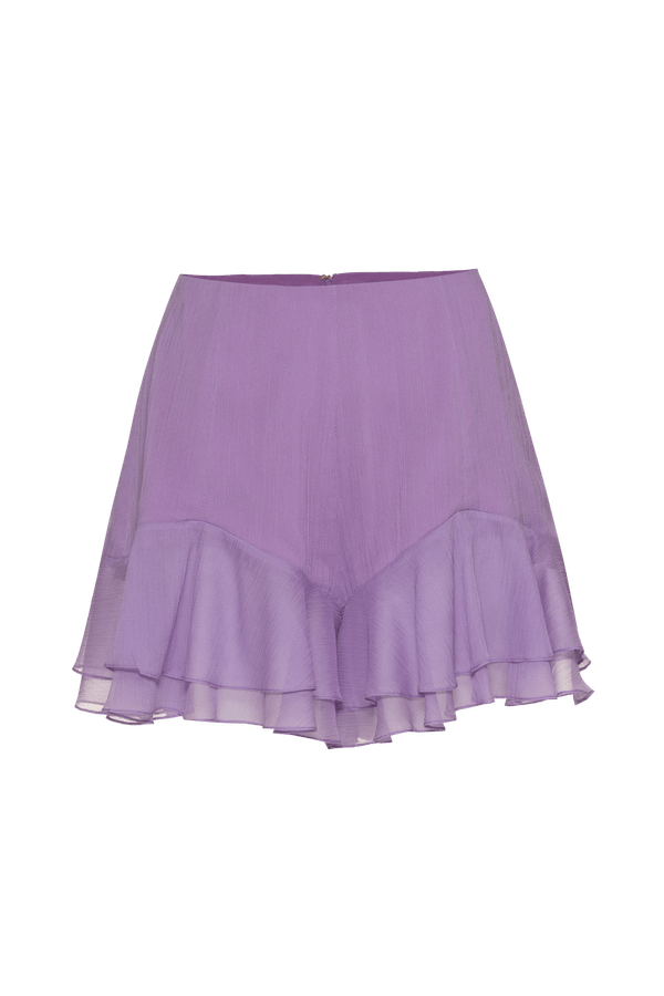 SHORT BABADOS FRÉSIAS LILAS