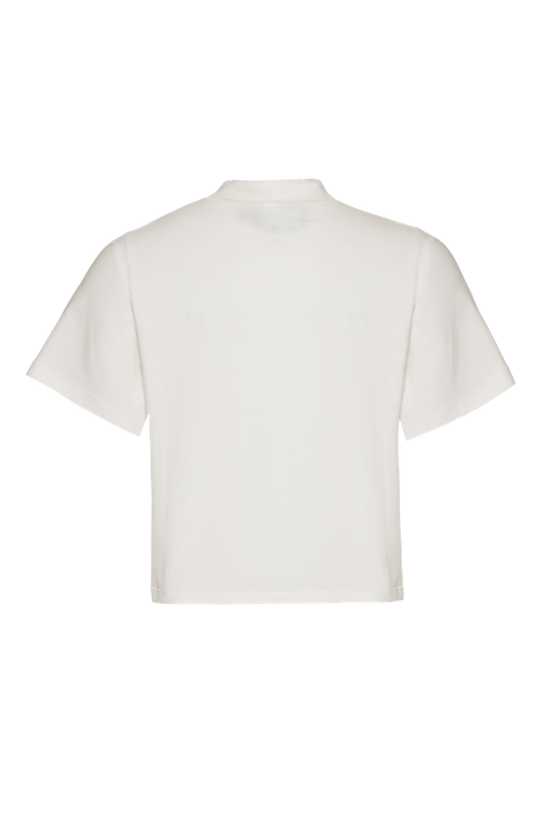 T-SHIRT BORDADA LUXE OFF WHITE