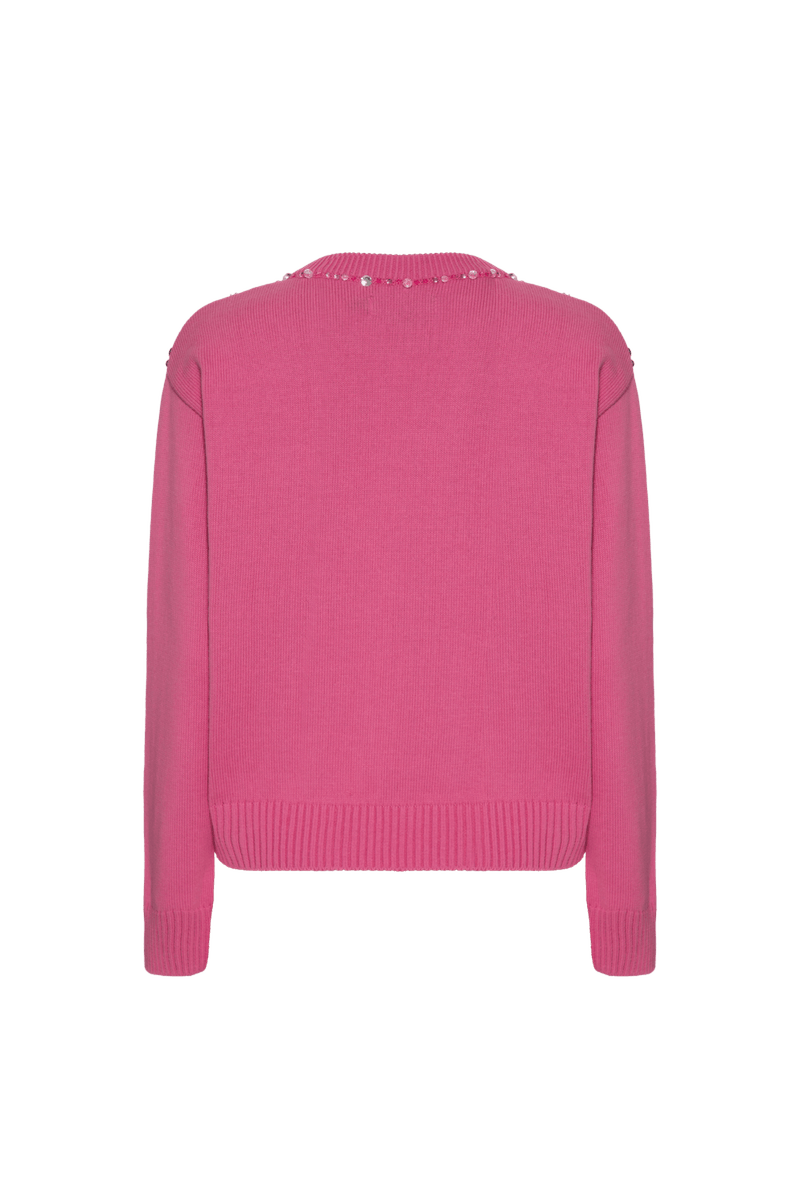 TRICOT BORDADO SERENE ROSA 