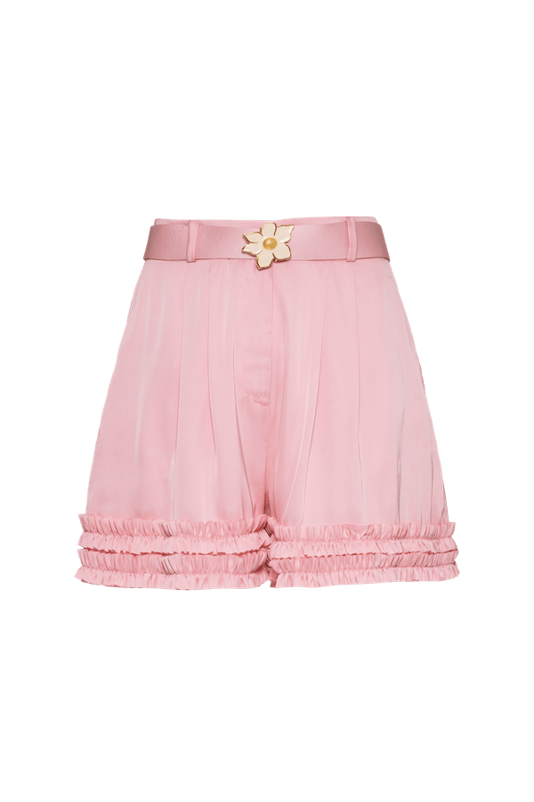 SHORT PREGAS CETIM RAFINE ROSA CLARO 