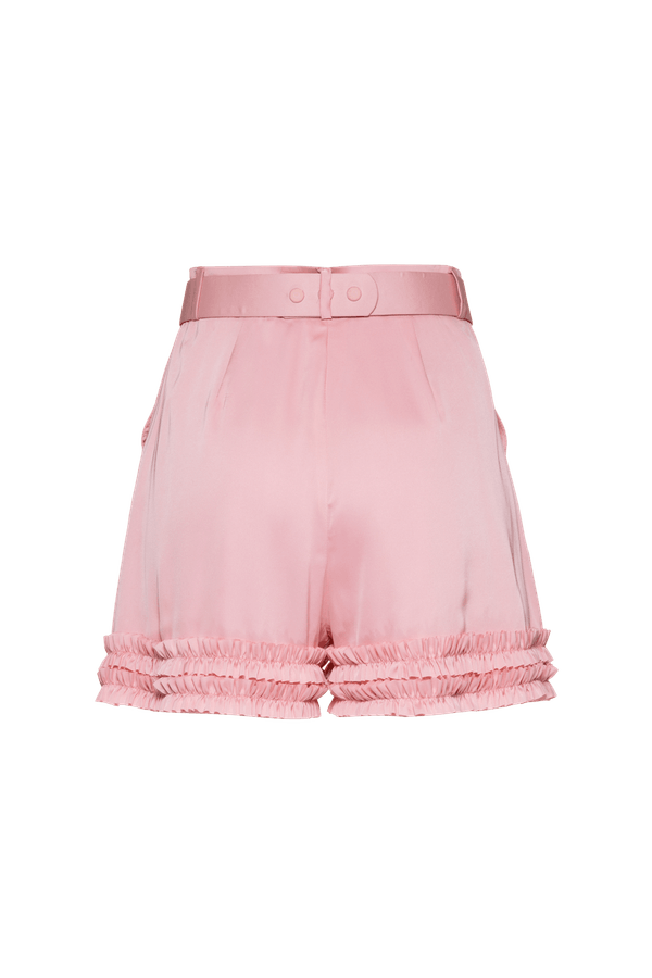 SHORT PREGAS CETIM RAFINE ROSA CLARO 