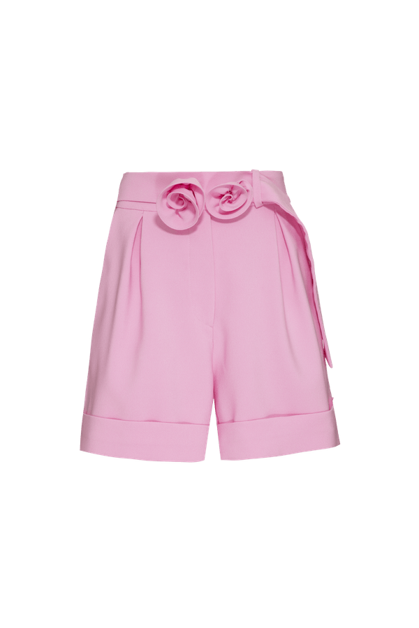 SHORT FLOWER CREPE THRIFT ROSA