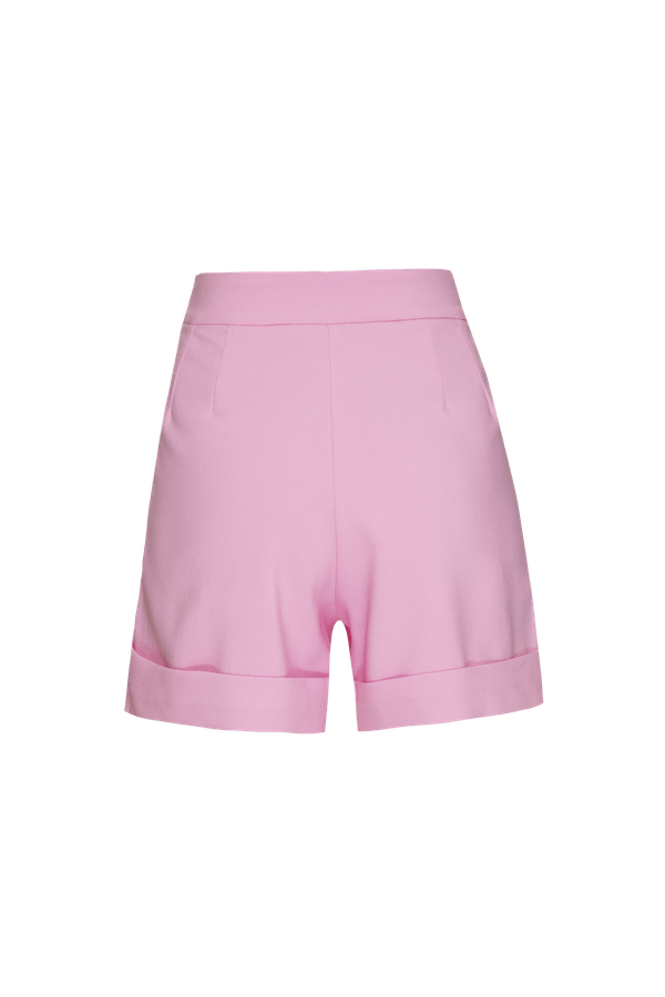 SHORT FLOWER CREPE THRIFT ROSA