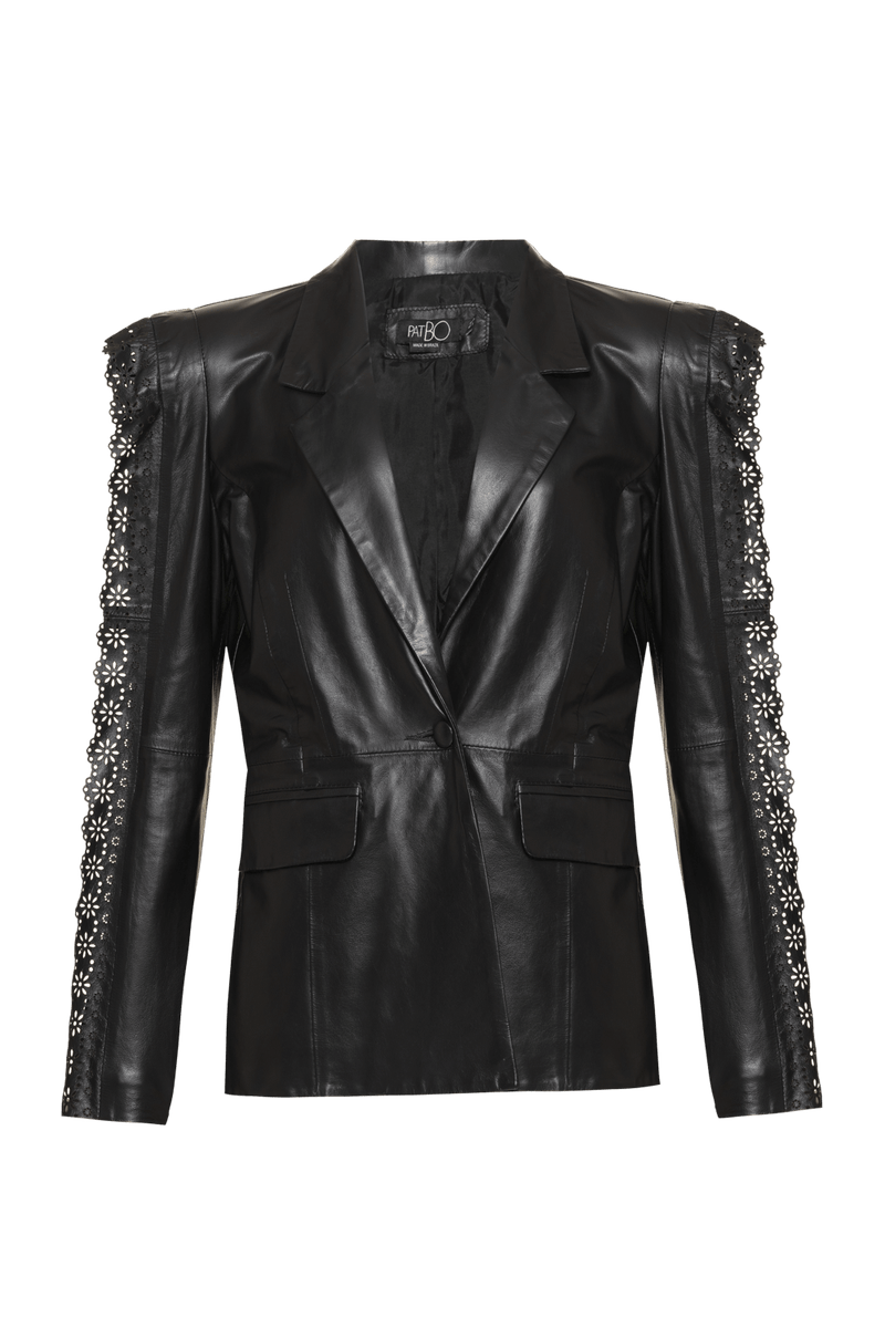 BLAZER INTENSE LEATHER PRETO