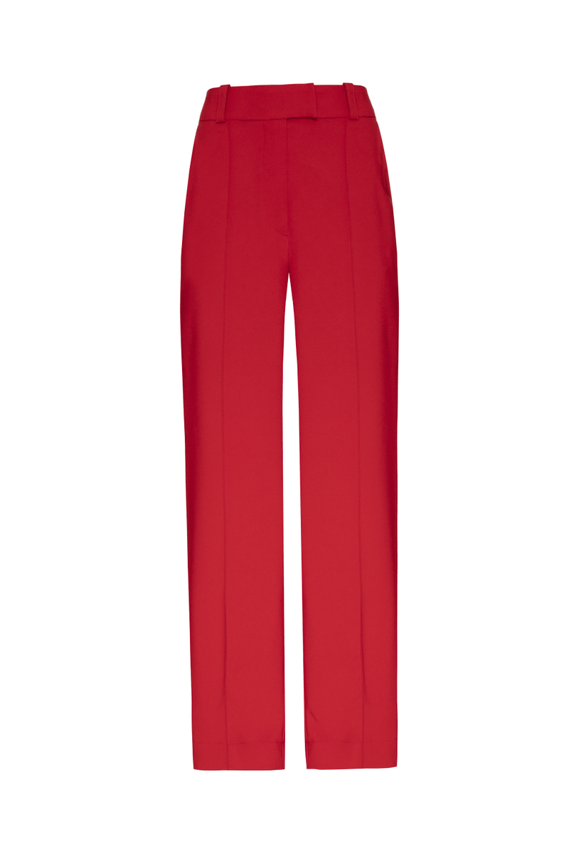 CALÇA CREPE DESIRE VERMELHO