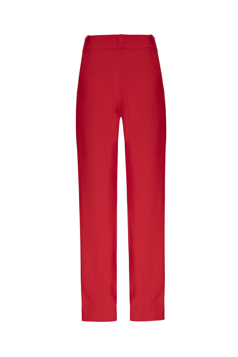 CALÇA CREPE DESIRE VERMELHO